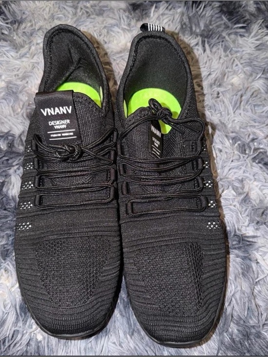 VNANV Other - Men's Black Knit Athletic Shoes